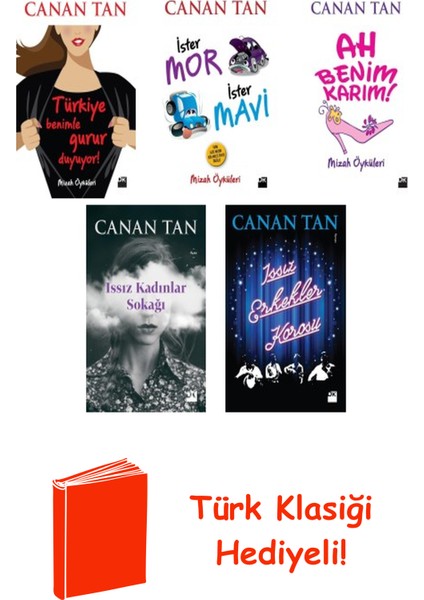 Canan Tan 5 Kitap Seti + Türk Klasiği Hediye