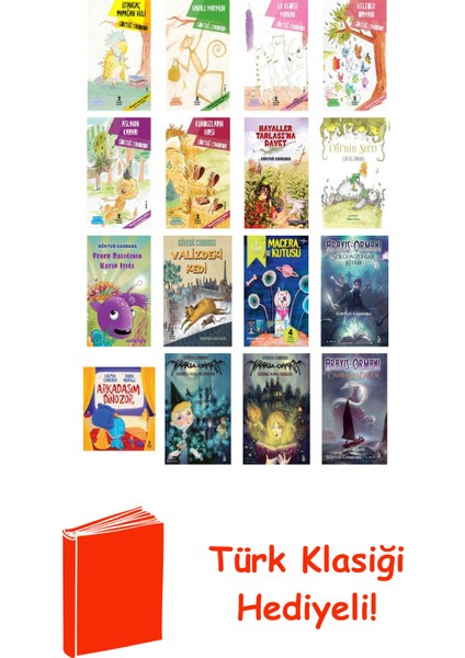 Göktuğ Canbaba 16 Kitap Seti + Türk Klasiği Hediye