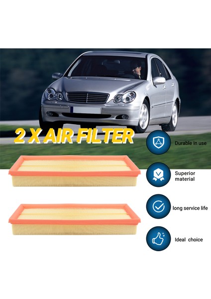 Mercedes Benz W203 W204 C240 C280 C320 C350 W211 W212 Için Hava Filtresi (Yurt Dışından) fırsatları