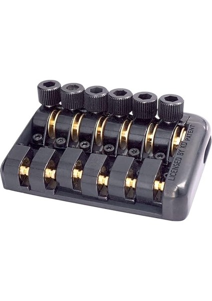 6 Dize Eyer Başsız Gitar Köprü Tailpiece Solucanlar Dahil Dize Cihazı Gitar Köprü Tailpiece Parçası indirimleri