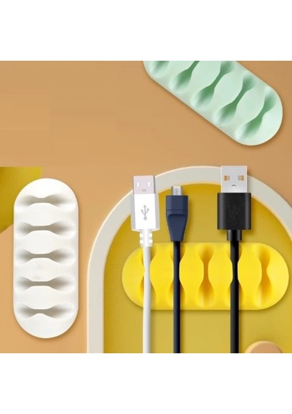 Kablo Tutucu 5 Kanallı 3lü Siyah (4887) modelleri