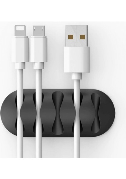 Kablo Tutucu 5 Kanallı 3lü Siyah (4887) fırsatları