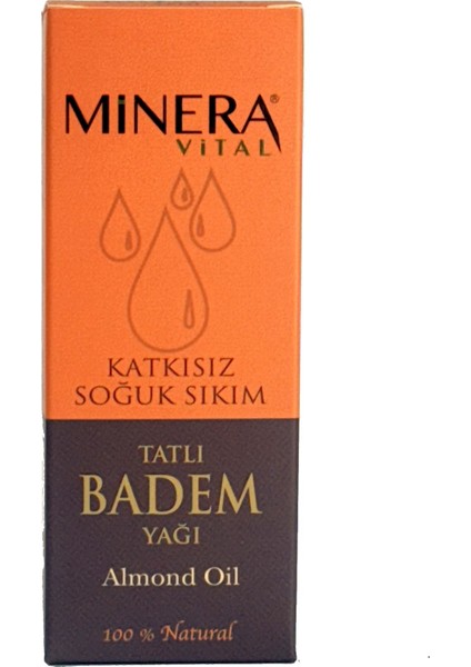 Minera Tatlı Badem Yağı 50 ml