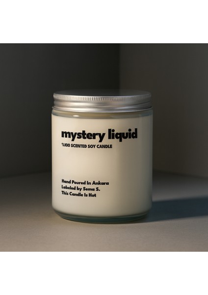 : Mystery Liquid : Cam Kavanozda Kokulu %100 Soya Mum (Amber, Sedir Ağacı, Tarçın, Sandal Ağacı,vanilya) modelleri