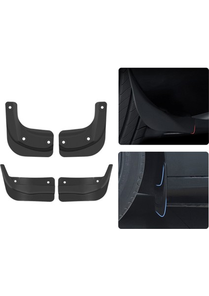 Tesla Yeni Model 3+ Ön Arka Tekerlek Çamurluğu Için Çamurluk (Yurt Dışından)
