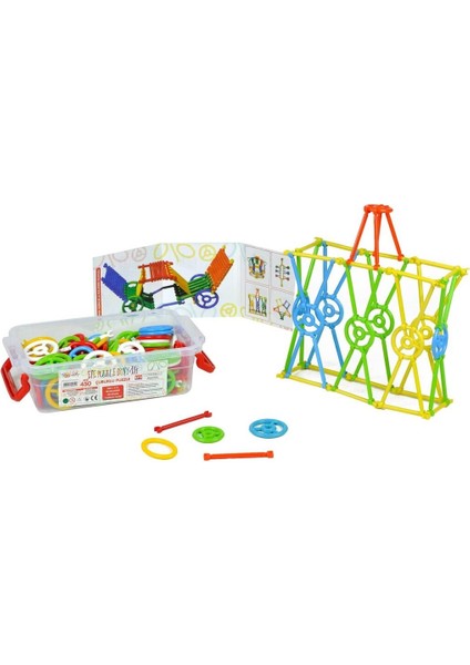 Puzzle Blocks Çubuklu Kutulu Puzzle Zeka Oyunları Orta Boy 450GR indirimleri