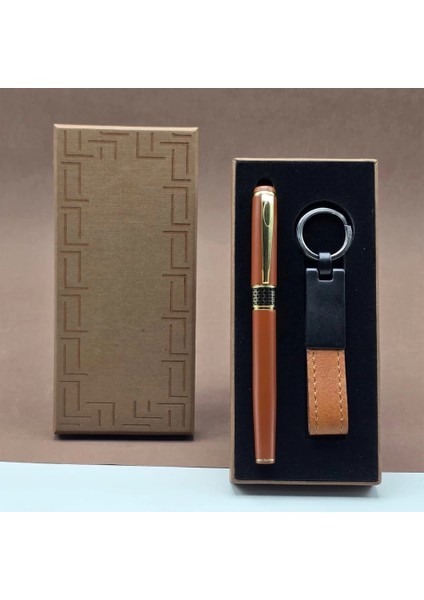 Kutulu Kalem Anahtarlık Set ( Lisinya )