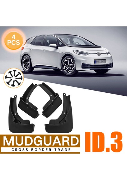 Id.3 Id3 2021 Çamurlukları Için 4 Adet Araba Çamurlukları Çamurluk Çamurluk Kapağı (Yurt Dışından) indirimleri