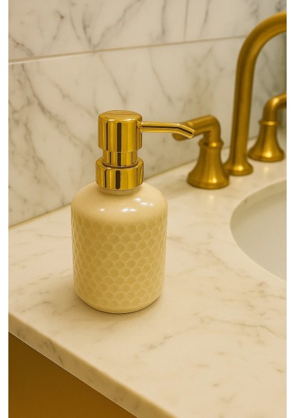 Sıvı Sabunluk Yedek Pompası Bronz Renk 4 Adet modelleri