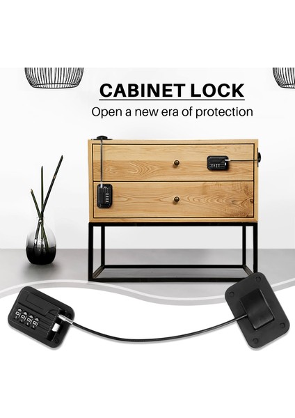 2 Paket Buzdolabı Kilit Kombinasyonu Kodlanmış, Çocuklar Için Buzdolabı Kilidi, Çocuk Güvenlik Dolabı Pencere Kilitleri, Bebek Kapı Kilidi (Yurt Dışından) modelleri