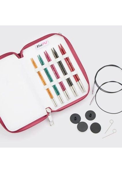 Knitpro Dreamz Starter 13 cm (5") Değiştirilebilir Şiş Seti (200632)