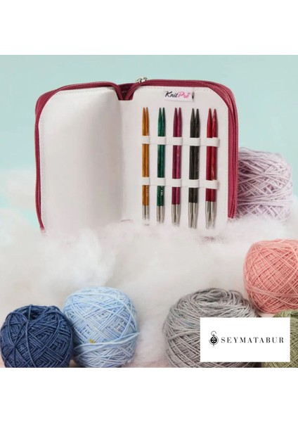 Knitpro Dreamz Starter 13 cm (5") Değiştirilebilir Şiş Seti (200632) fırsatları