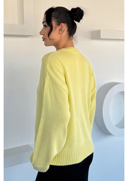 Kadın Bisklet Yaka Triko Kazak P-00018507 fırsatları