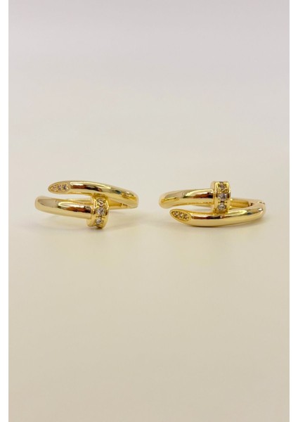 Solaire No:1 Altın Kaplama Küpe modelleri