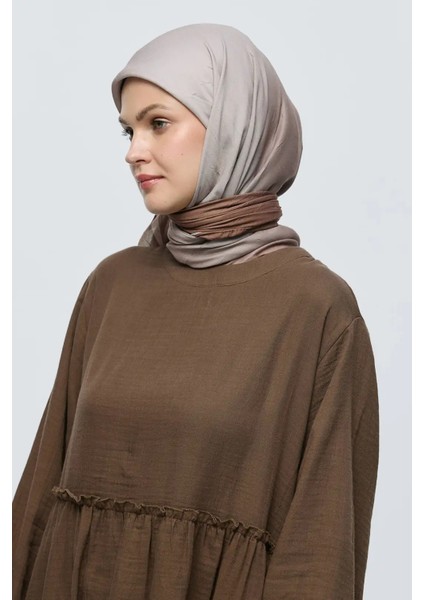 Mirora Desen Bambu Eşarp - Koyu Vizon fiyatları