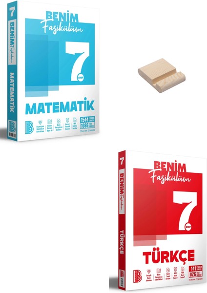 Benim Hocam 7. Sınıf Matematik ve Türkçe Fasikülleri + Telefon Standı