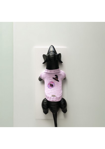 Kedi ve Köpek Için Eflatun Cadılar Bayramı Kazağı