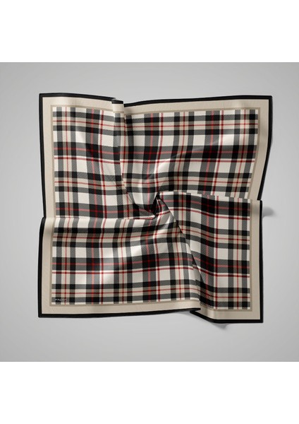 Naturel Eşarp | Ekose