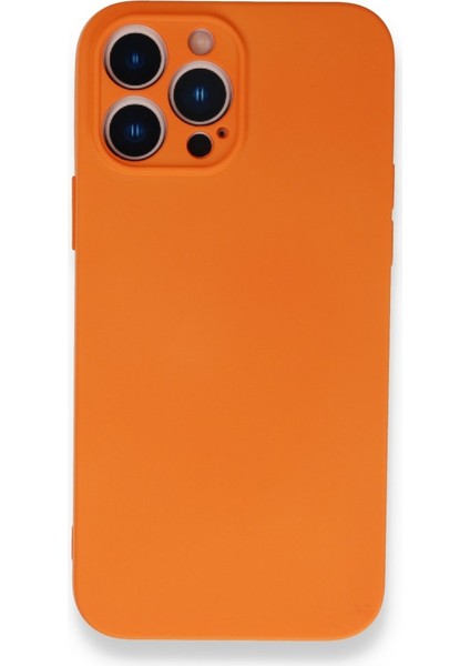 iPhone 13 Pro Max Içi Kadife Kaplı Esnek Silikon Kapak Ryc/ Nano Lansman