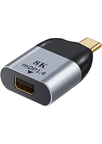 Type C To Mini Display Çevirici USB C Den 8k Minidisplay Port 1.4 Çevirici