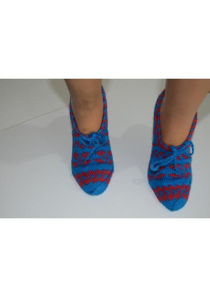 🧦 El Örgüsü Rahat ve Şık Patik