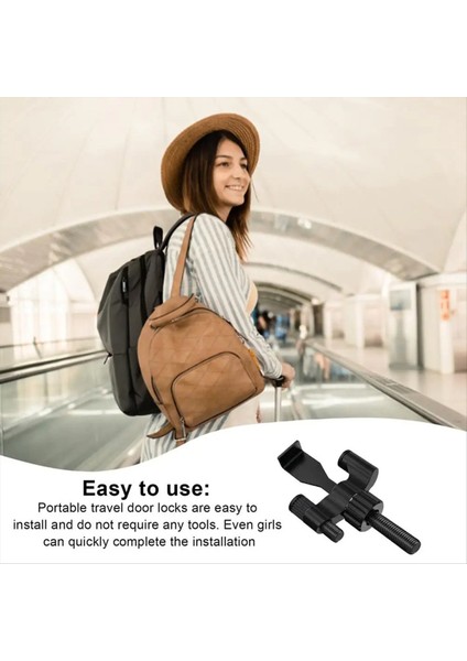 Kapı Kilidi Seyahat Küçük Çelik Kapı Kilidi Otel Odası Ev Güvenlik Kilidi Ayarlanabilir Kapı Durdurucuları Kapı Güvenliği A (Yurt Dışından) modelleri