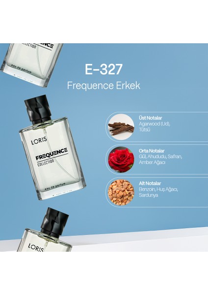 E-327 Frequence Erkek Parfüm Edp 50 ml modelleri