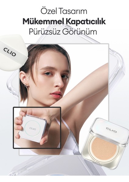 Mat Bitişli Clıo Kill Cover Founwear Cushion The Original Mini (23N Ginger) SPF50+ Pa+++