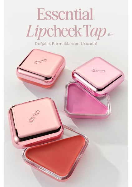 Dudak ve Yanak Renklendirici Balm Clıo Essential Lipcheek Tap (08 Bubbly Plum)
