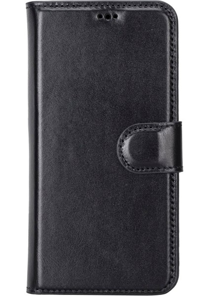 Apple iPhone 14 Uyumlu Deri Cüzdanlı Kılıf Mwwn Rst1 Siyah indirimleri