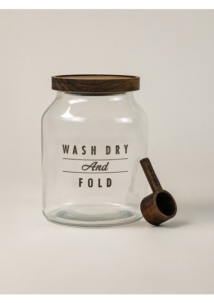 Fiella Akasya Kapaklı Cam Kavanoz (3000 Ml)