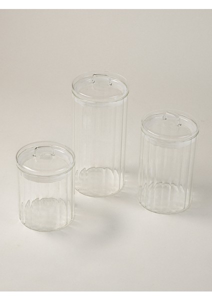 Lore 3'lü Cam Kavanoz fiyatları