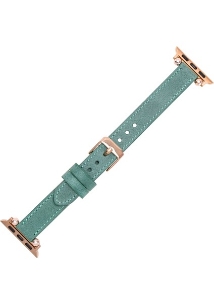 Apple Watch Uyumlu Deri Kordon 42-44-45MM Ferro CZ12 fırsatları