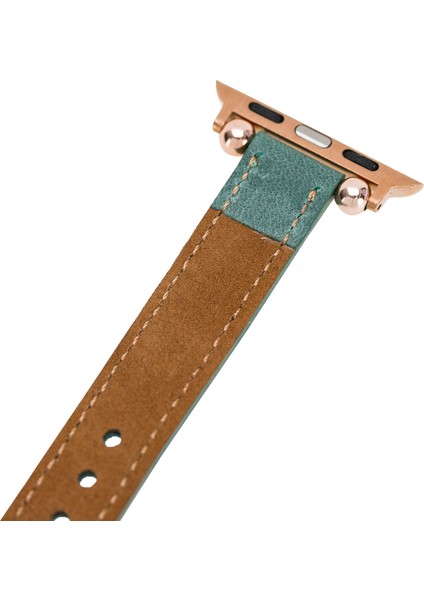 Apple Watch Uyumlu Deri Kordon 42-44-45MM Ferro CZ12 indirimleri