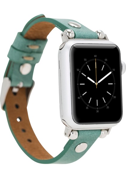 Apple Watch Uyumlu Deri Kordon 38-40-41MM Ferro St CZ12