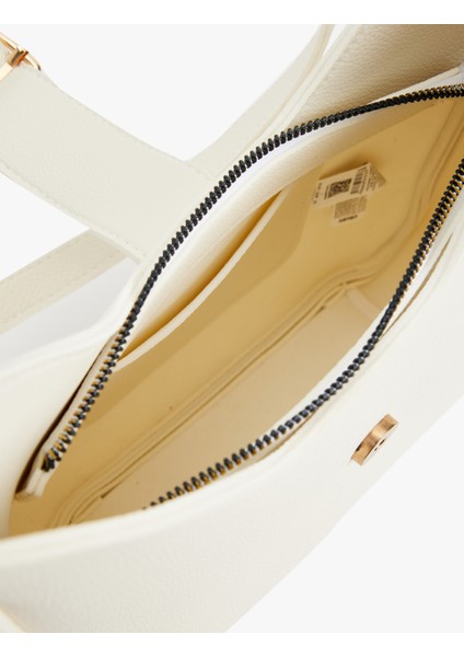 Metal Tokalı Fermuarlı Suni Deri Tote Çanta fırsatları