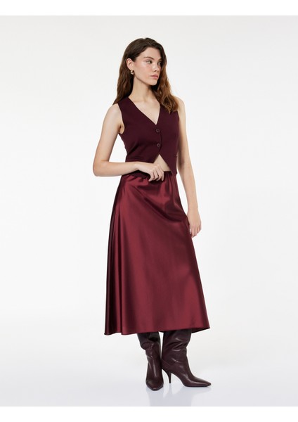 V Yaka Düğmeli Blazer Yelek fiyatları