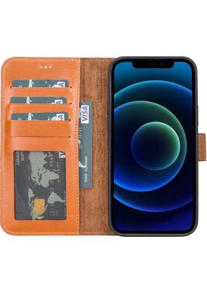 Apple iPhone 13 Pro Max Uyumlu Deri Cüzdanlı Kılıf RST2EF Taba fiyatları