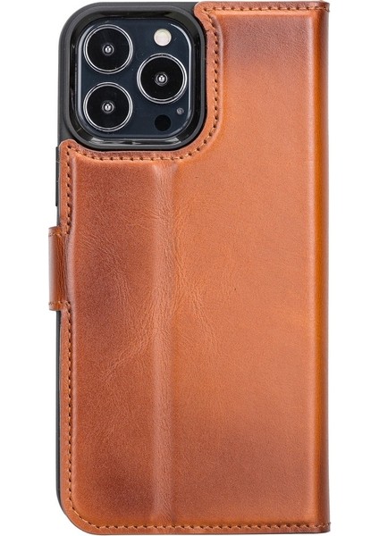 Apple iPhone 13 Pro Max Uyumlu Deri Cüzdanlı Kılıf RST2EF Taba indirimleri