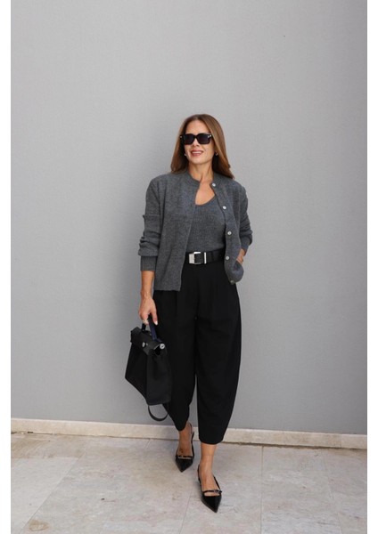 Siyah Şalvar Pantolon