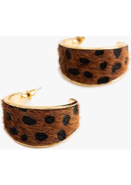 Pelu Detaylı Halka Küpe fiyatları