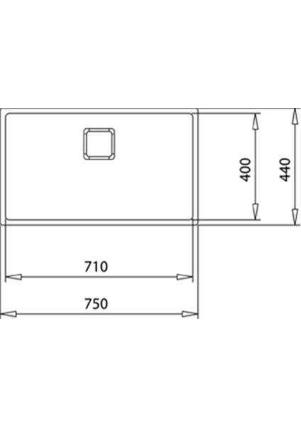 Flexlinea 71.40 Paslanmaz Çelik Tek Gözlü Damlalıksız Eviye (TEKA.115000011) fiyatları