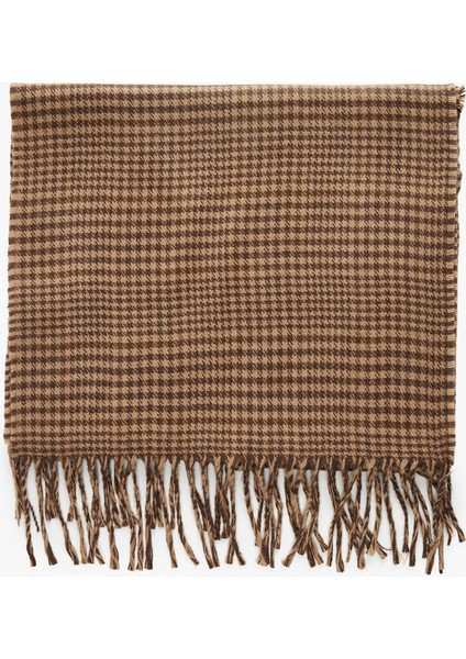 Kazayağı Desenli Püsküllü Atkı fiyatları