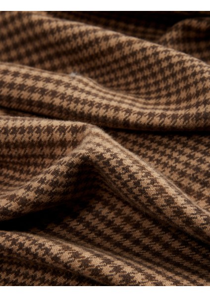 Kazayağı Desenli Püsküllü Atkı modelleri