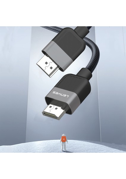 AX130 Hdtv Görüntü ve Ses Aktarıcı HDMI Kablo Ultra Hd 4K 60Hz 1.5m Siyah modelleri