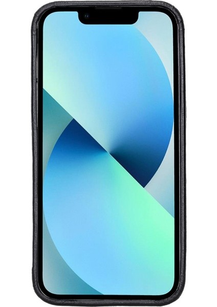 Apple iPhone 13 Pro Uyumlu Deri Arka Kapak Rock Rst1 Siyah fiyatları