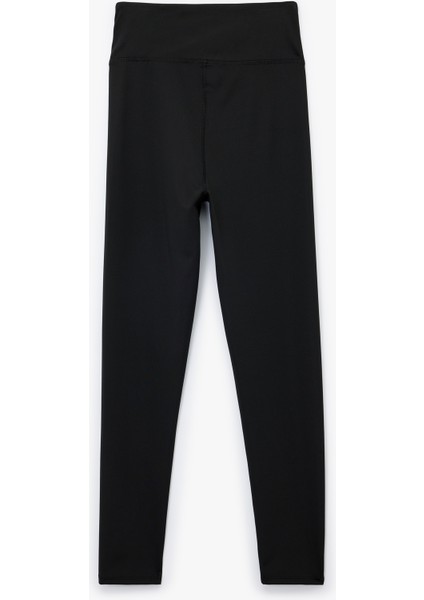 Yüksek Bel Dikiş Detaylı Spor Tayt fiyatları