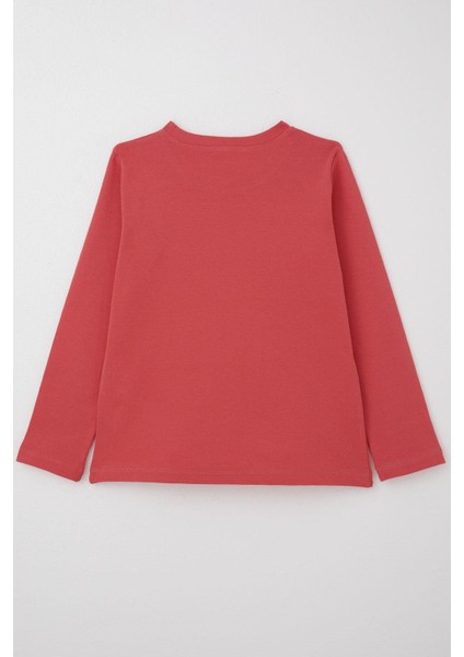 Erkek Çocuk Uzun Kollu Tişört Basic 9-14 Yaş, Narçiçeği indirimleri