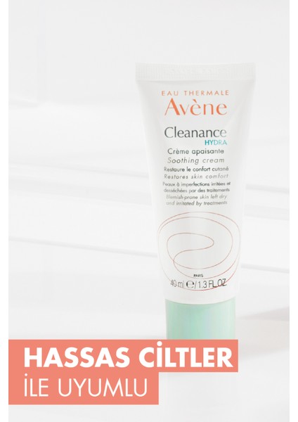 Cleanance Hydra Yıpranmış Ciltler İçin Kurutucu Tedavilere Destek Nemlendirici Krem 40 ml