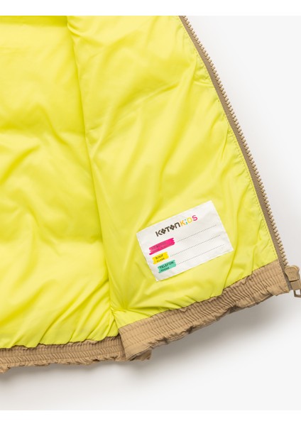 Dik Yaka Kolsuz Fermuarlı Cepli Şişme Yelek fırsatları